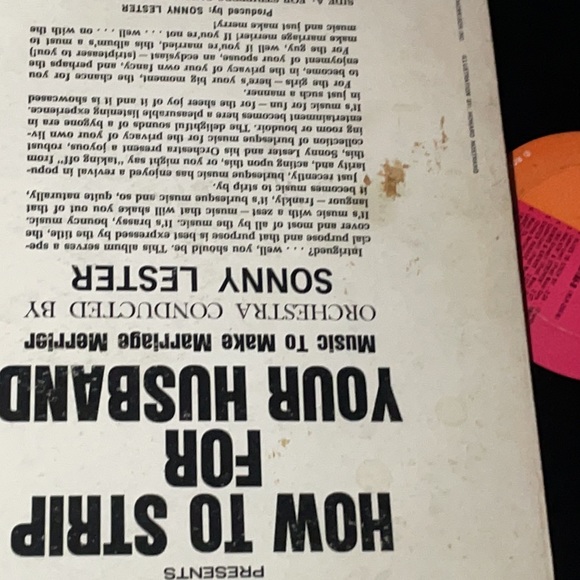 HowTo STRIPFORYOURHUSBANDVintageVinyl 1962 good conversation goodcondition Rare - Picture 15 of 16